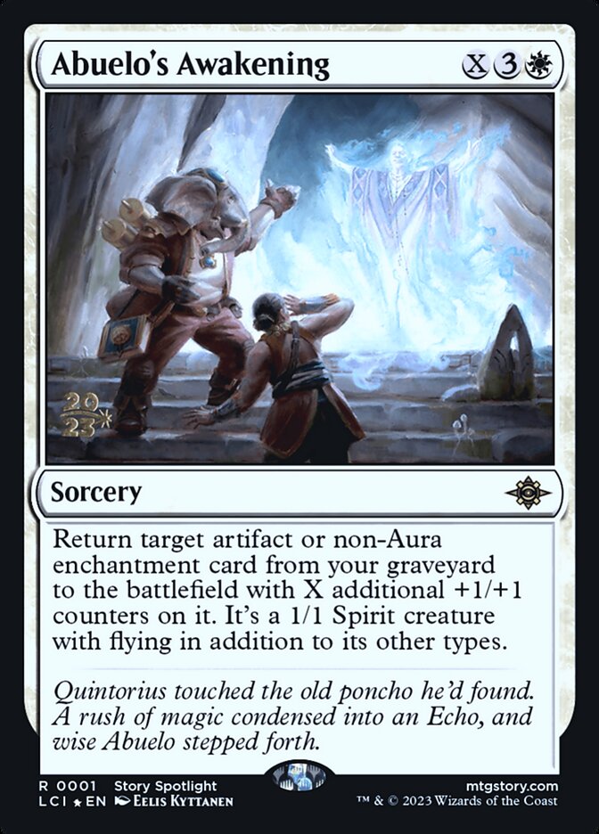 Abuelo's Awakening card front