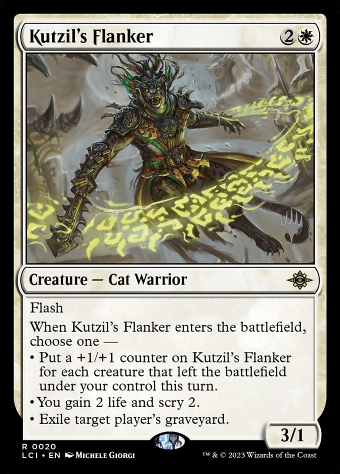 Kutzil's Flanker card front