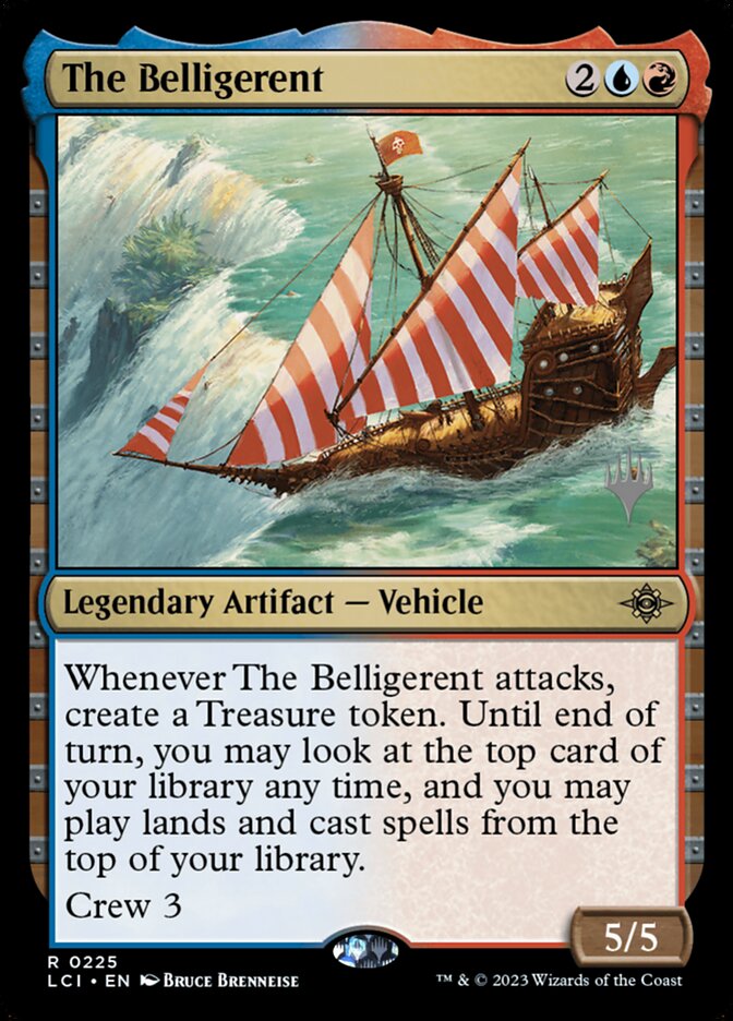 The Belligerent card front