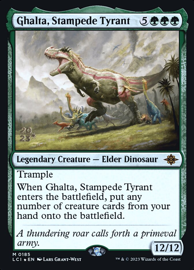Ghalta, Stampede Tyrant card front