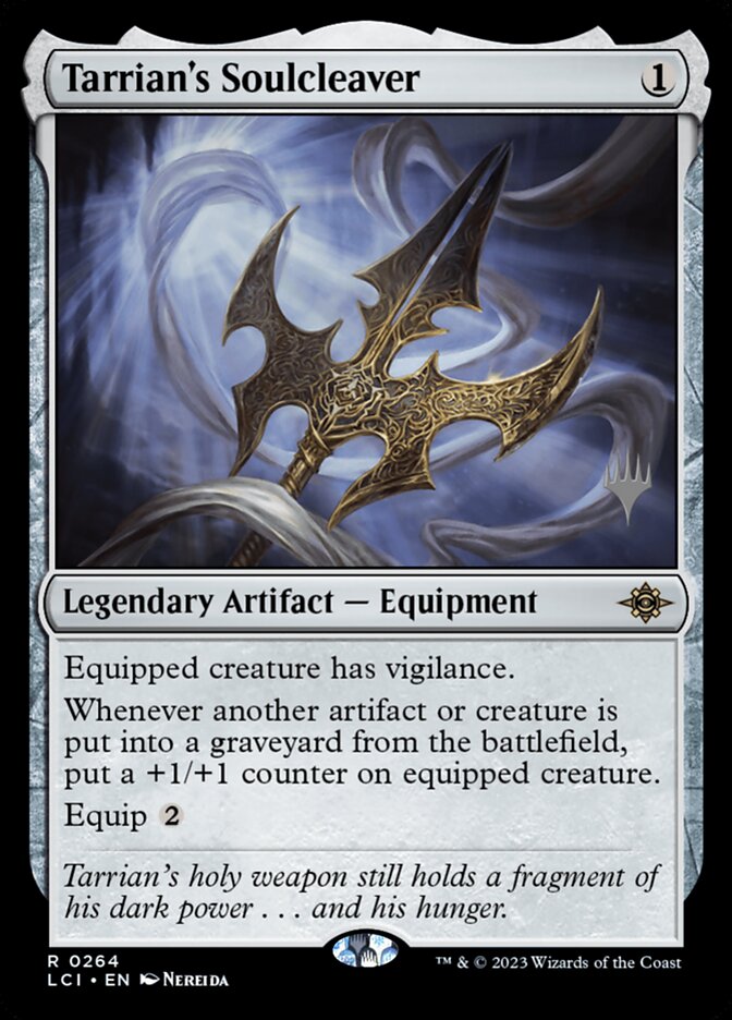 Tarrian's Soulcleaver card front