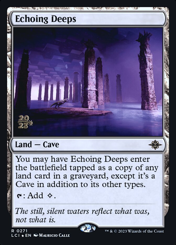 Echoing Deeps card front
