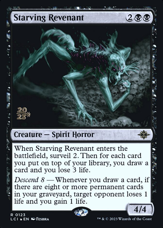 Starving Revenant card front