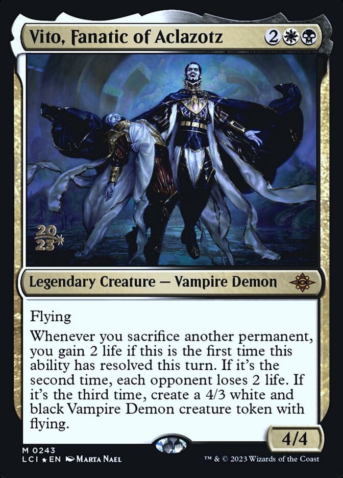 Vito, Fanatic of Aclazotz card front