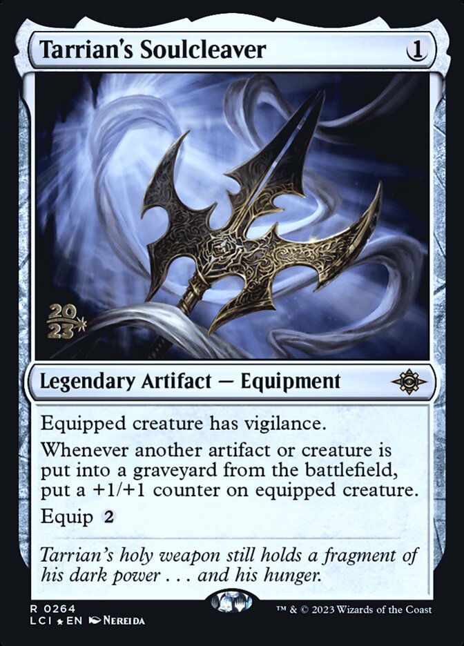 Tarrian's Soulcleaver card front