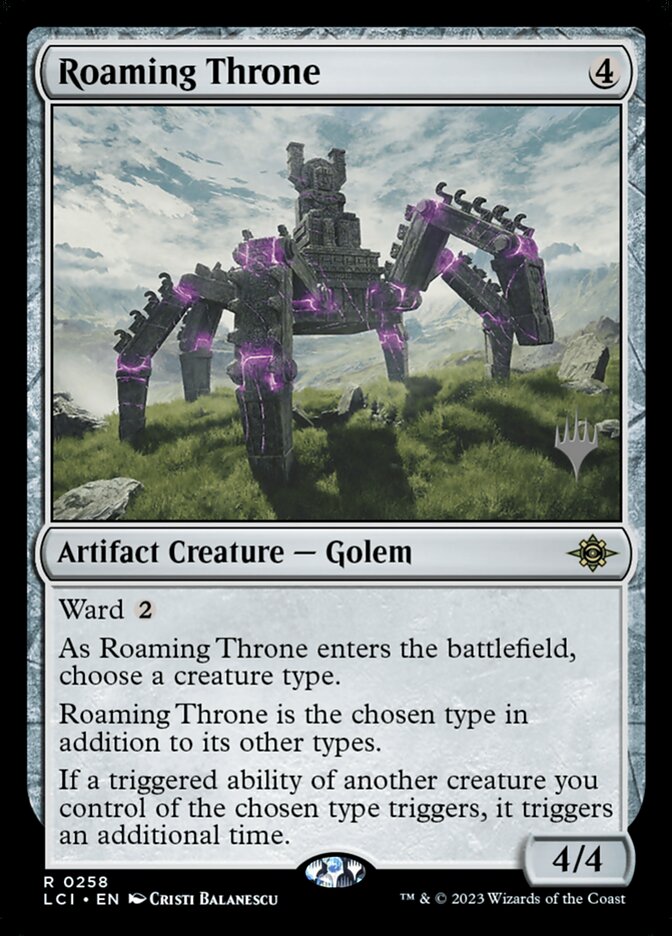 Roaming Throne card front