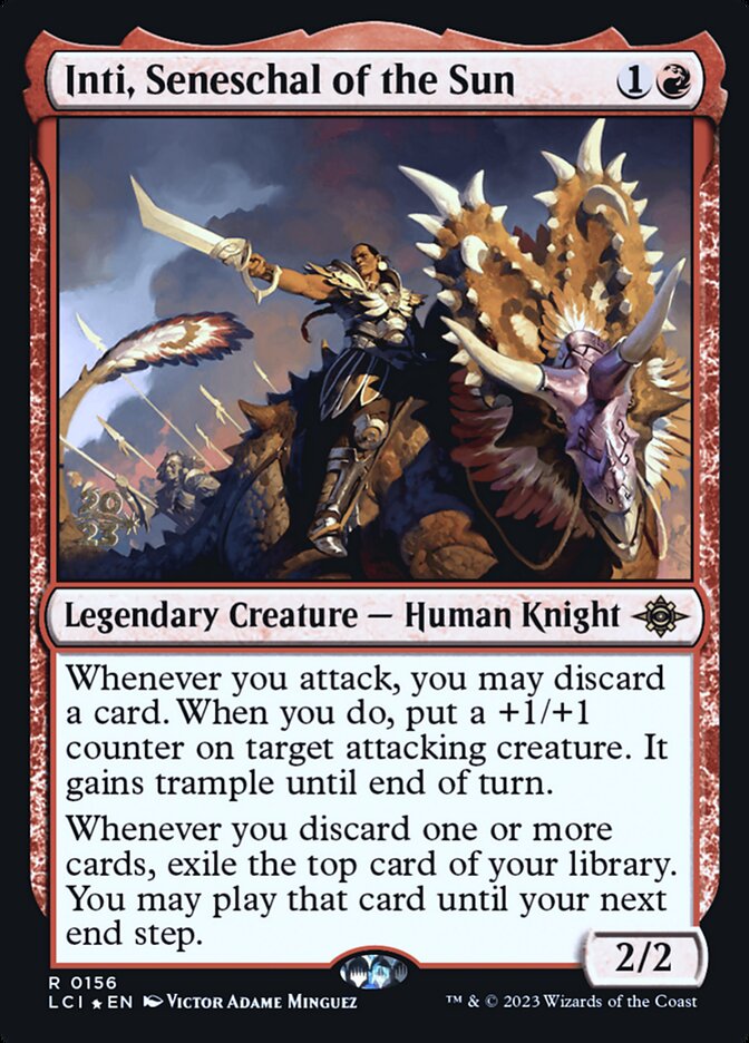 Inti, Seneschal of the Sun card front