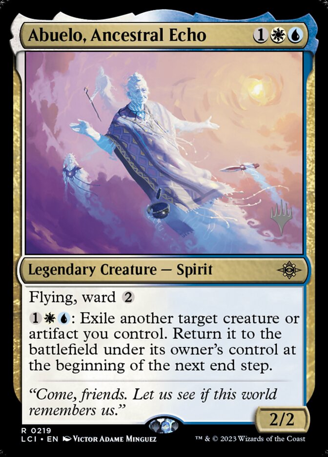 Abuelo, Ancestral Echo card front