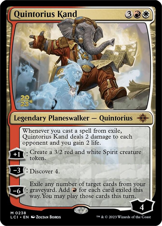 Quintorius Kand card front