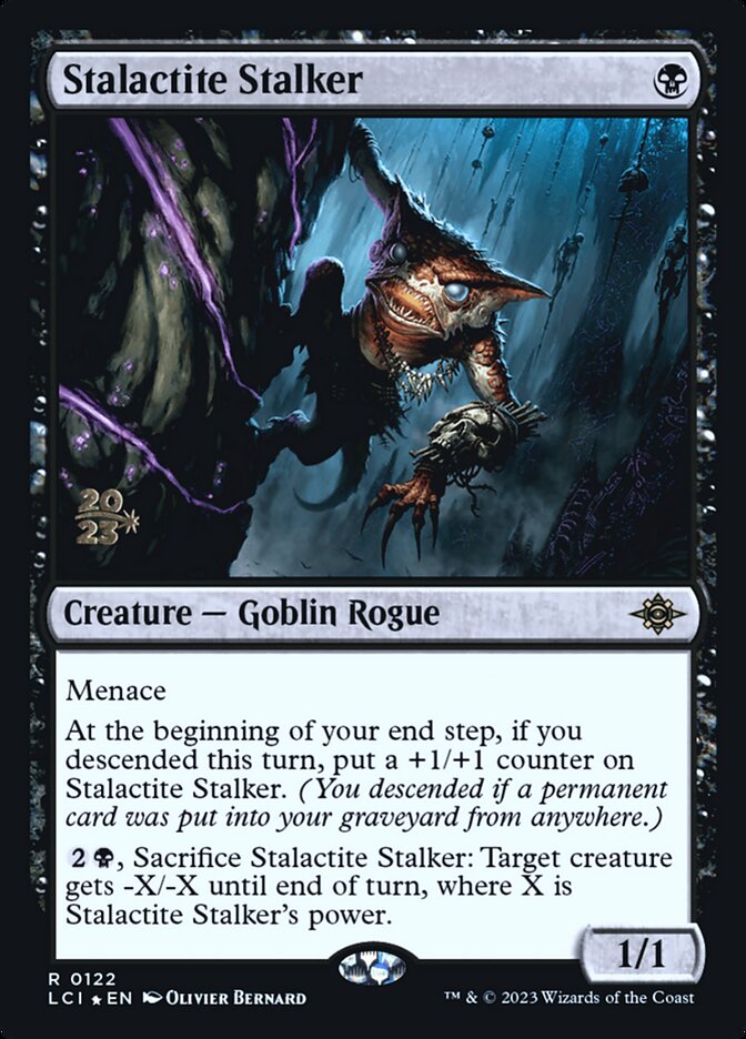 Stalactite Stalker card front