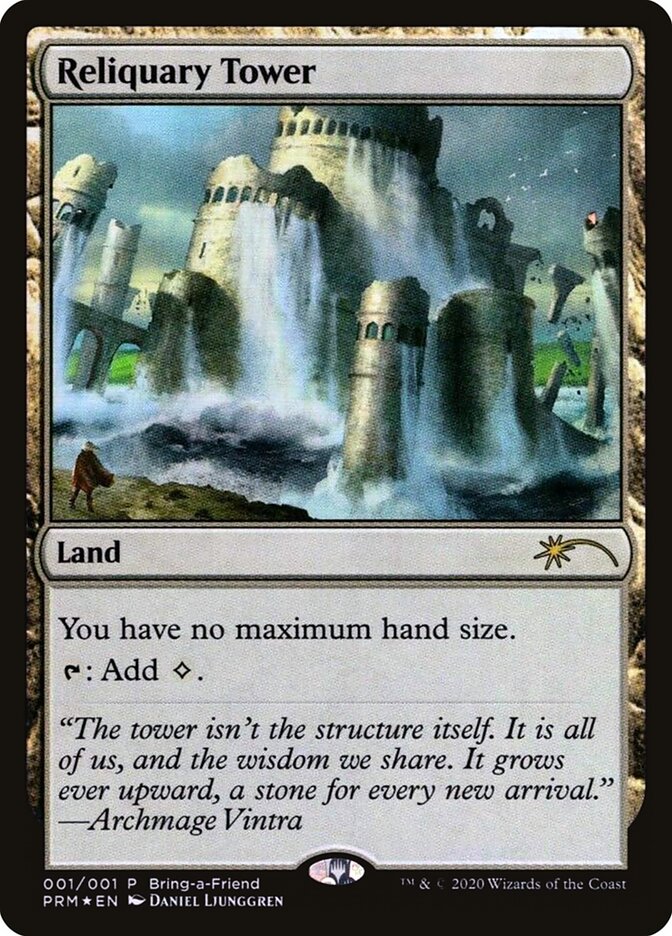 Reliquary Tower card front