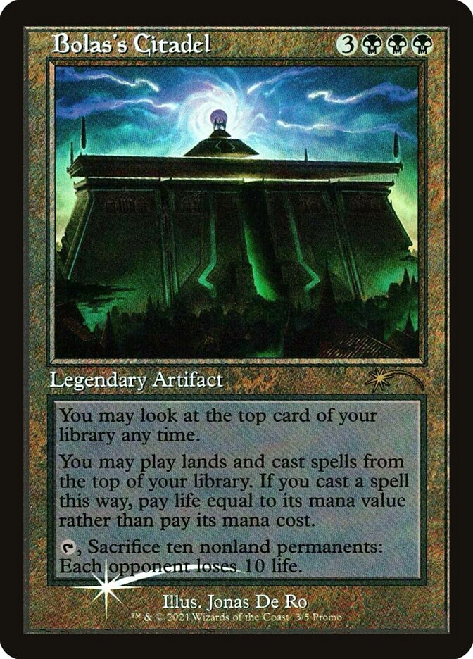 Bolas's Citadel card front