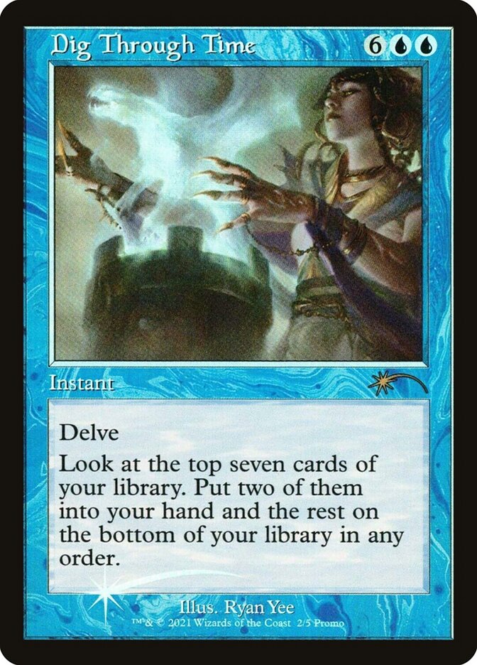 Dig Through Time card front