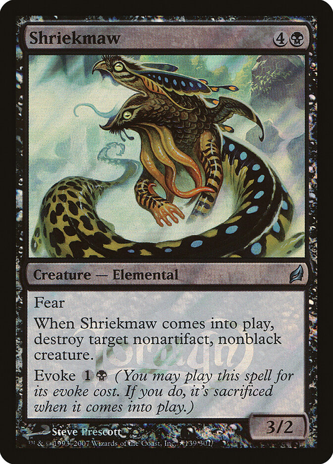 Shriekmaw card front