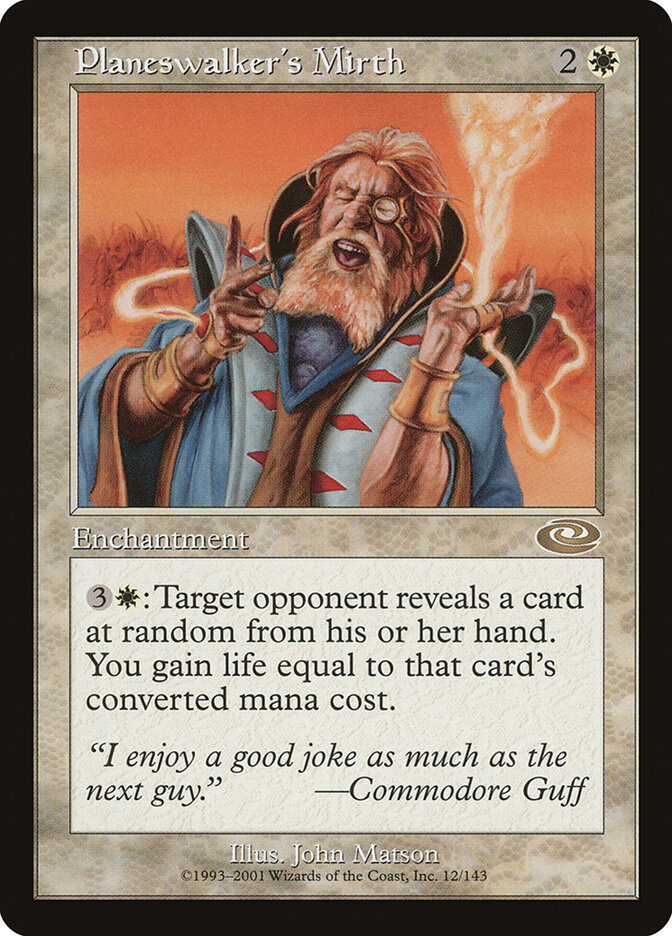 Planeswalker's Mirth card front