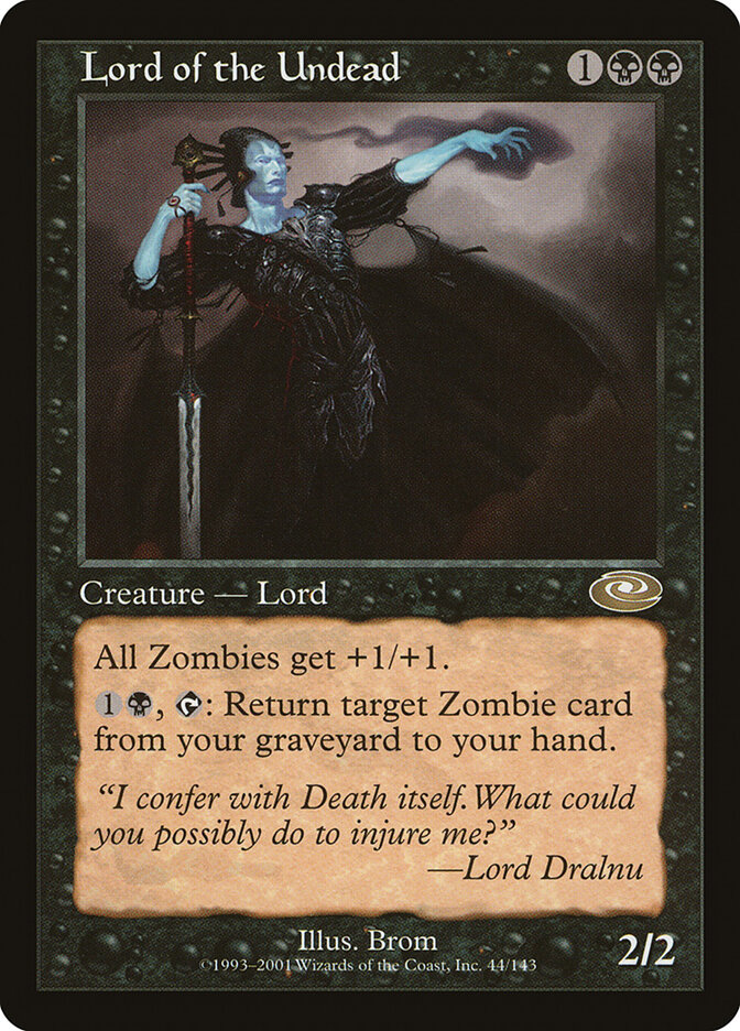 Lord of the Undead card front