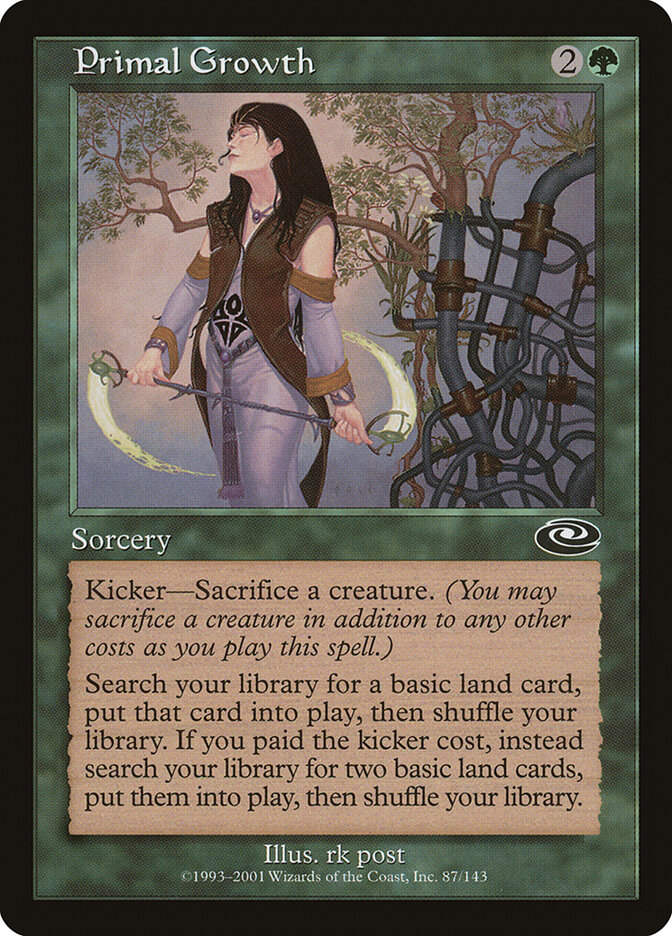 Primal Growth card front