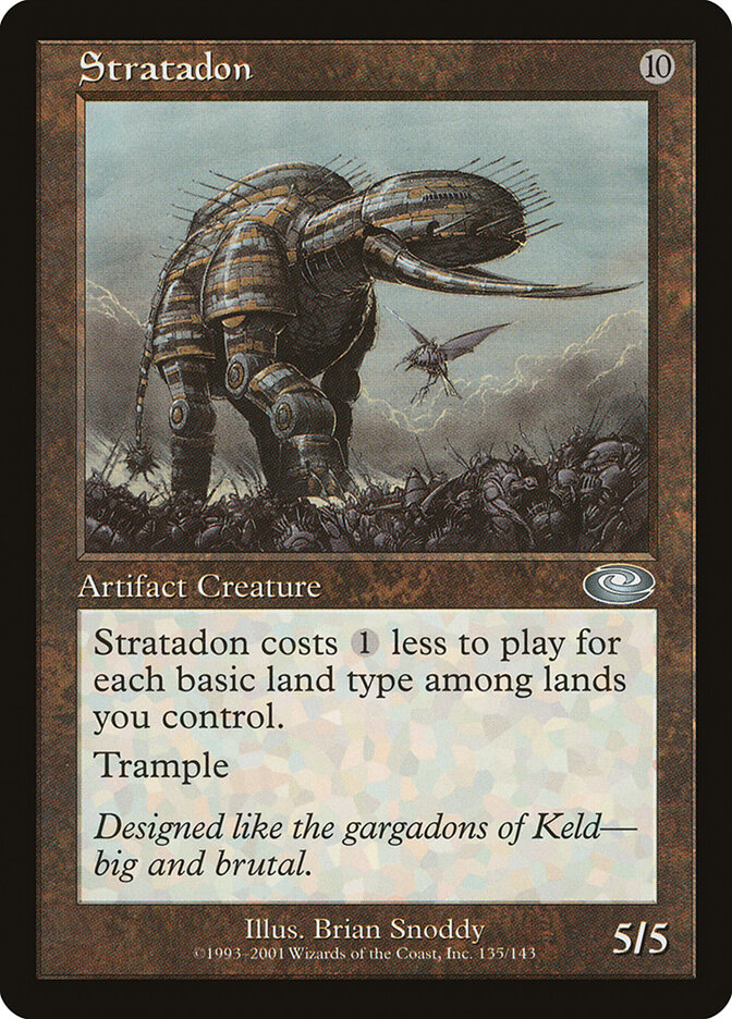 Stratadon card front