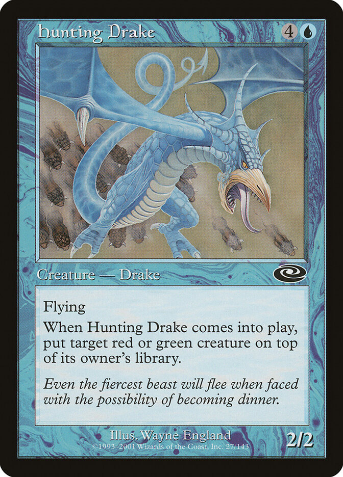 Hunting Drake card front
