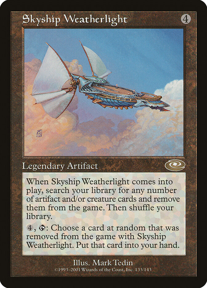 Skyship Weatherlight card front