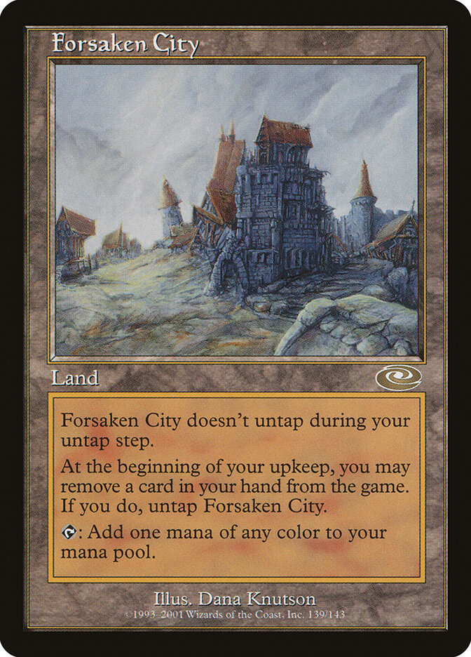 Forsaken City card front
