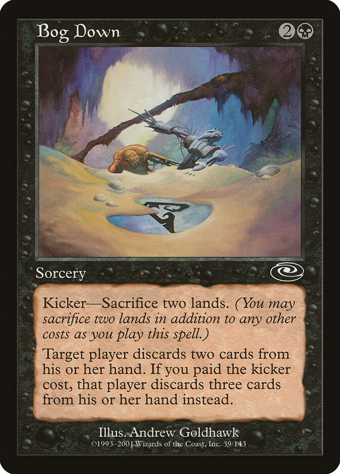 Bog Down card front