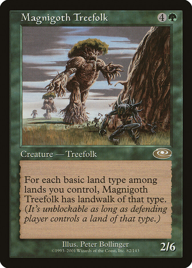 Magnigoth Treefolk card front