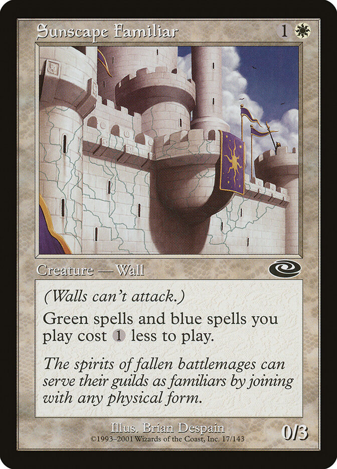 Sunscape Familiar card front