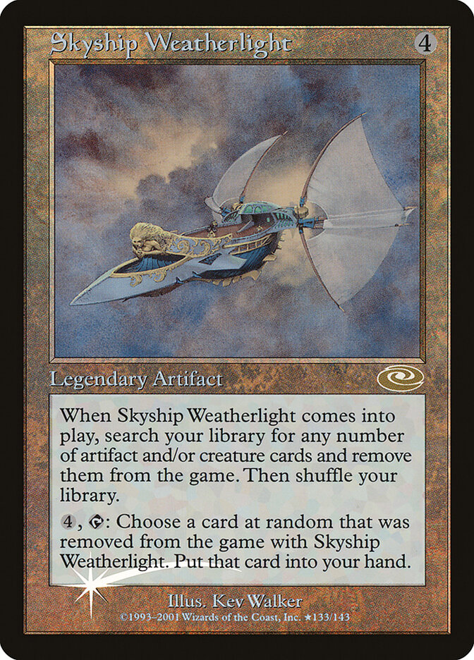 Skyship Weatherlight card front