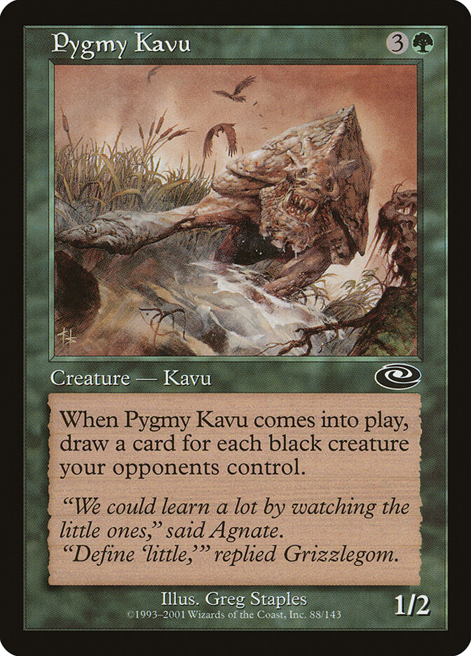 Pygmy Kavu card front