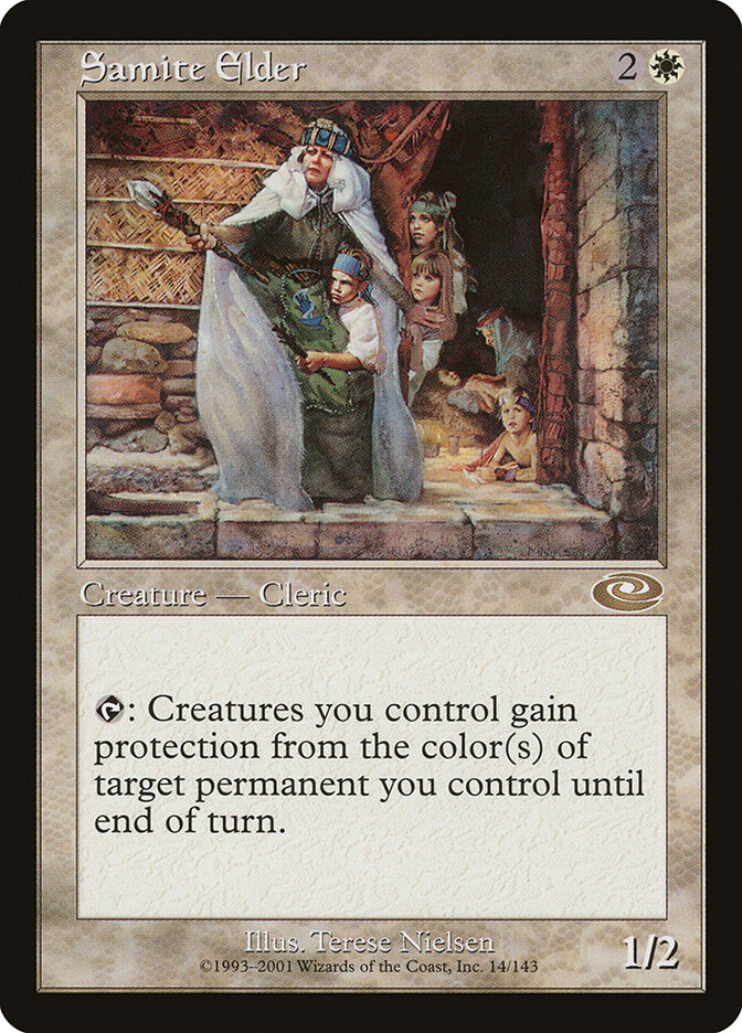 Samite Elder card front
