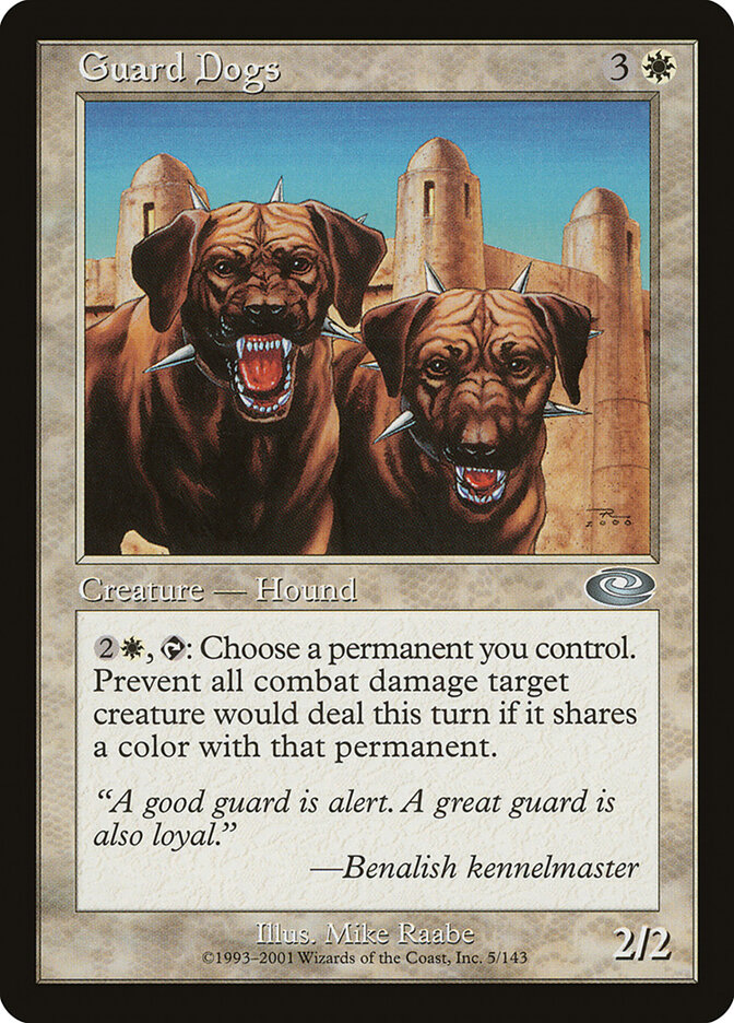 Guard Dogs card front