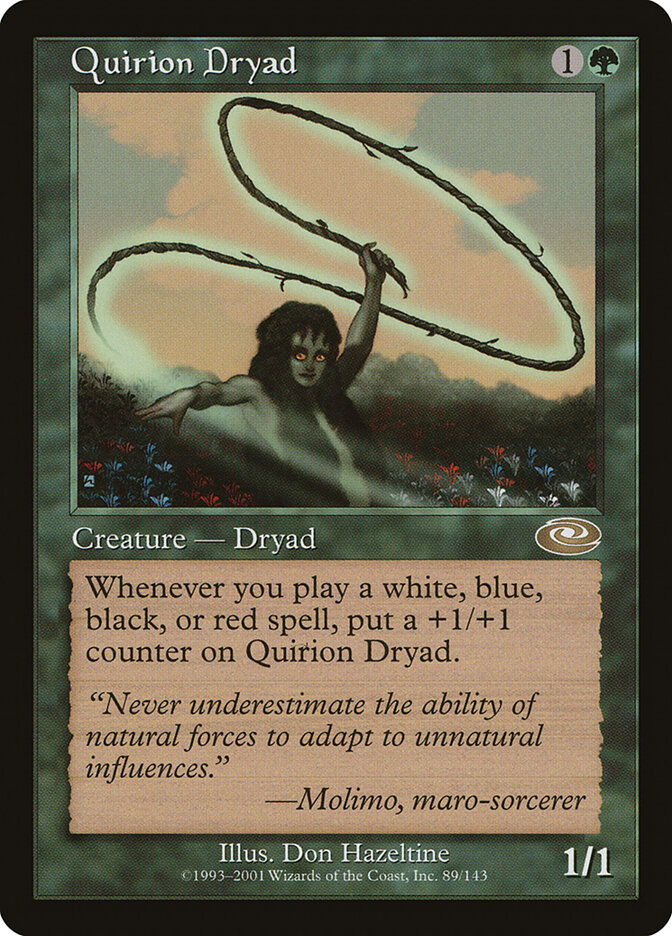 Quirion Dryad card front
