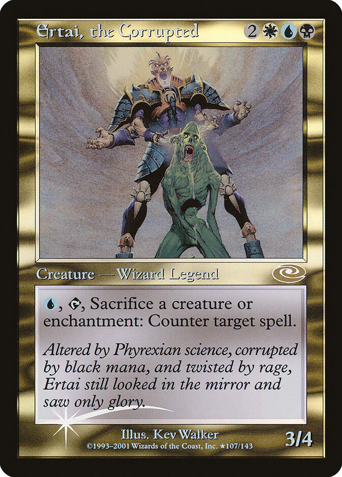 Ertai, the Corrupted card front