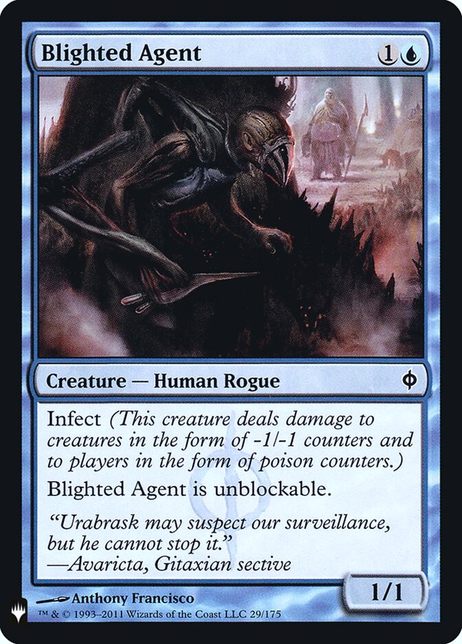 Blighted Agent card front