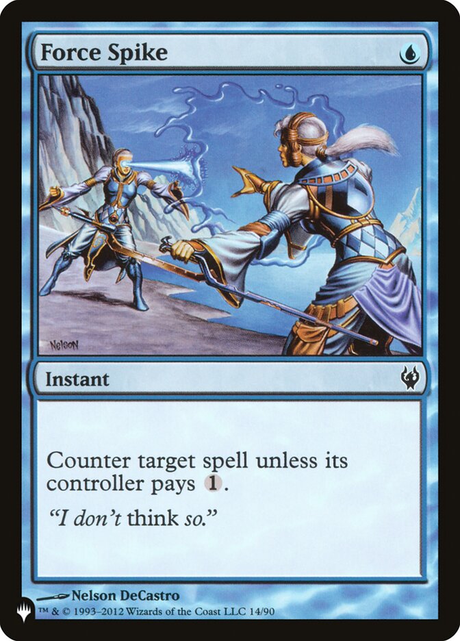 Force Spike card front