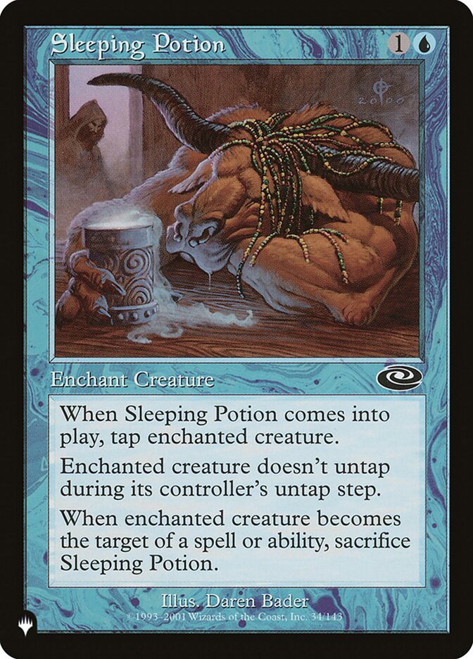 Sleeping Potion card front