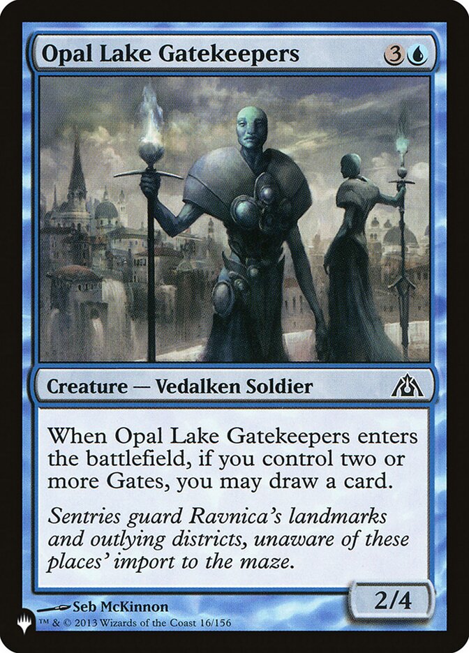 Opal Lake Gatekeepers card front