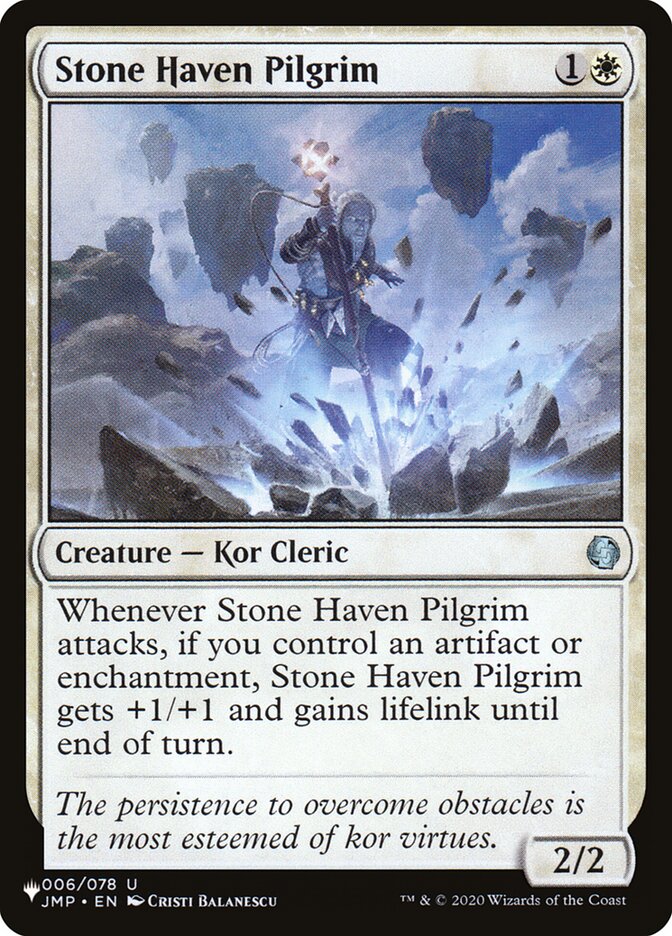 Stone Haven Pilgrim card front