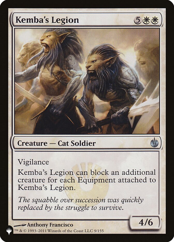 Kemba's Legion card front