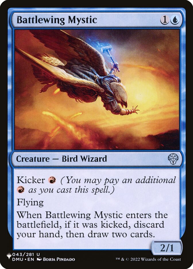Battlewing Mystic card front