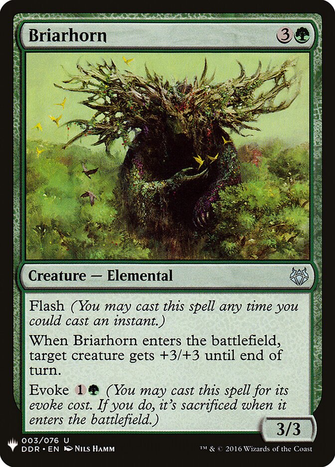 Briarhorn card front