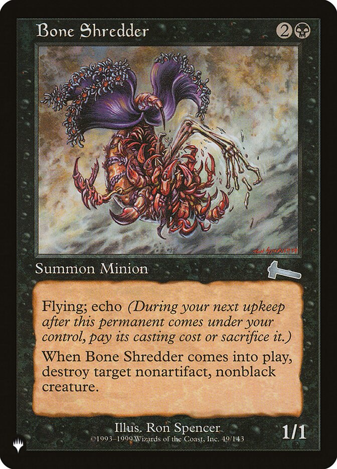 Bone Shredder card front