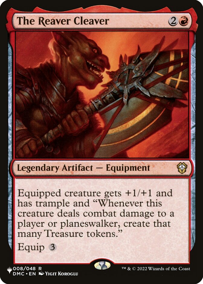 The Reaver Cleaver card front