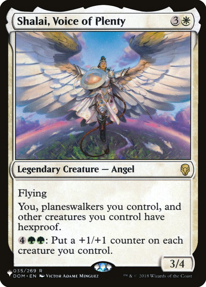 Shalai, Voice of Plenty card front