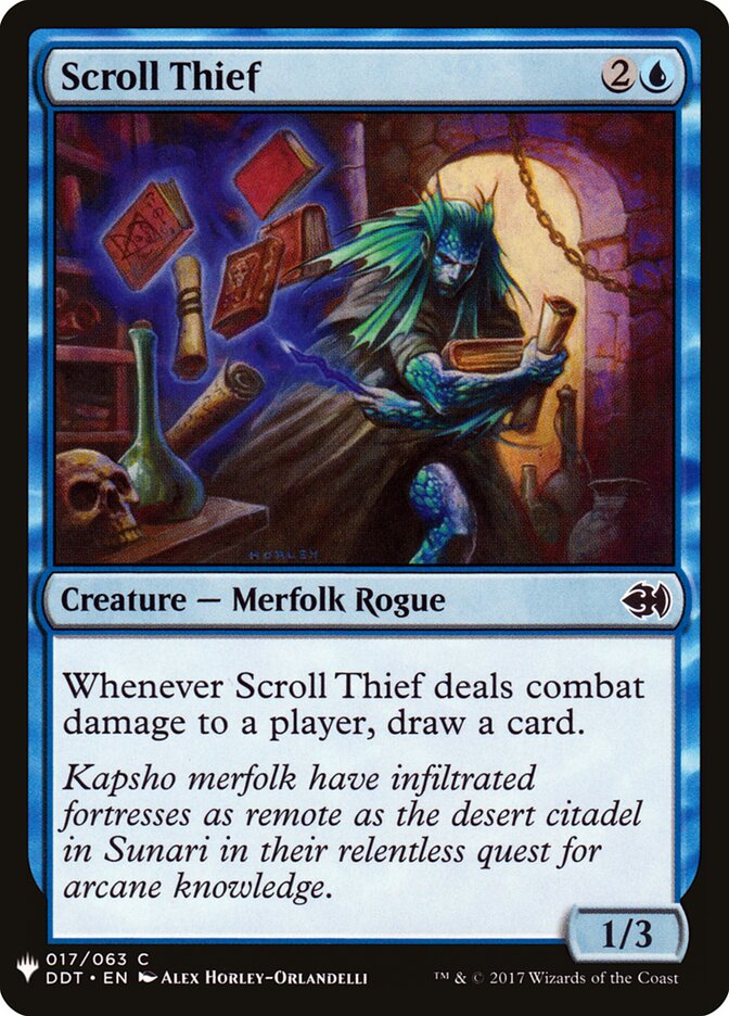 Scroll Thief card front