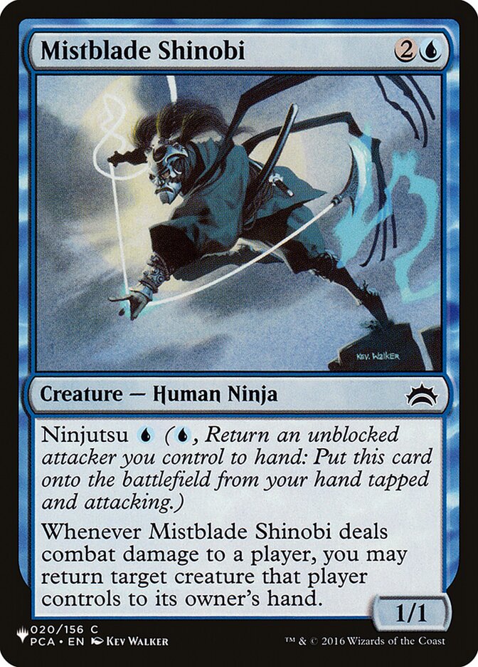 Mistblade Shinobi card front