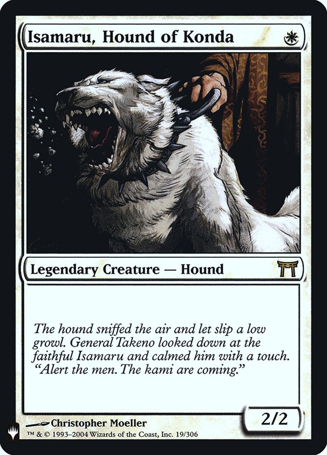 Isamaru, Hound of Konda card front