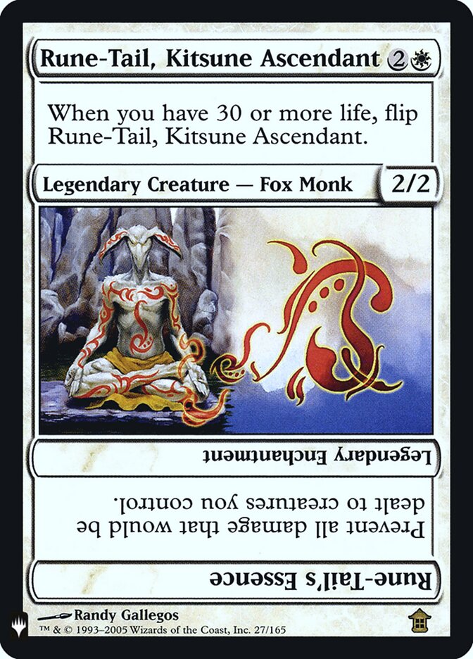 Rune-Tail, Kitsune Ascendant card front