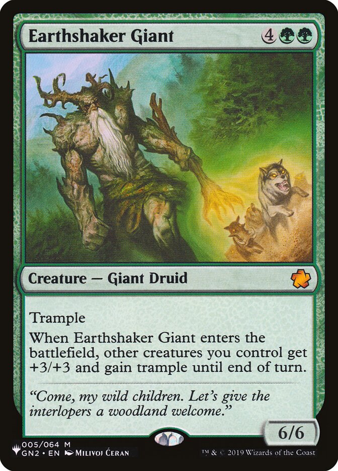 Earthshaker Giant card front